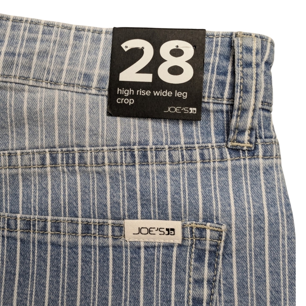 Joe's Jeans High Rise Wide Leg Crop Jeans NWOT
